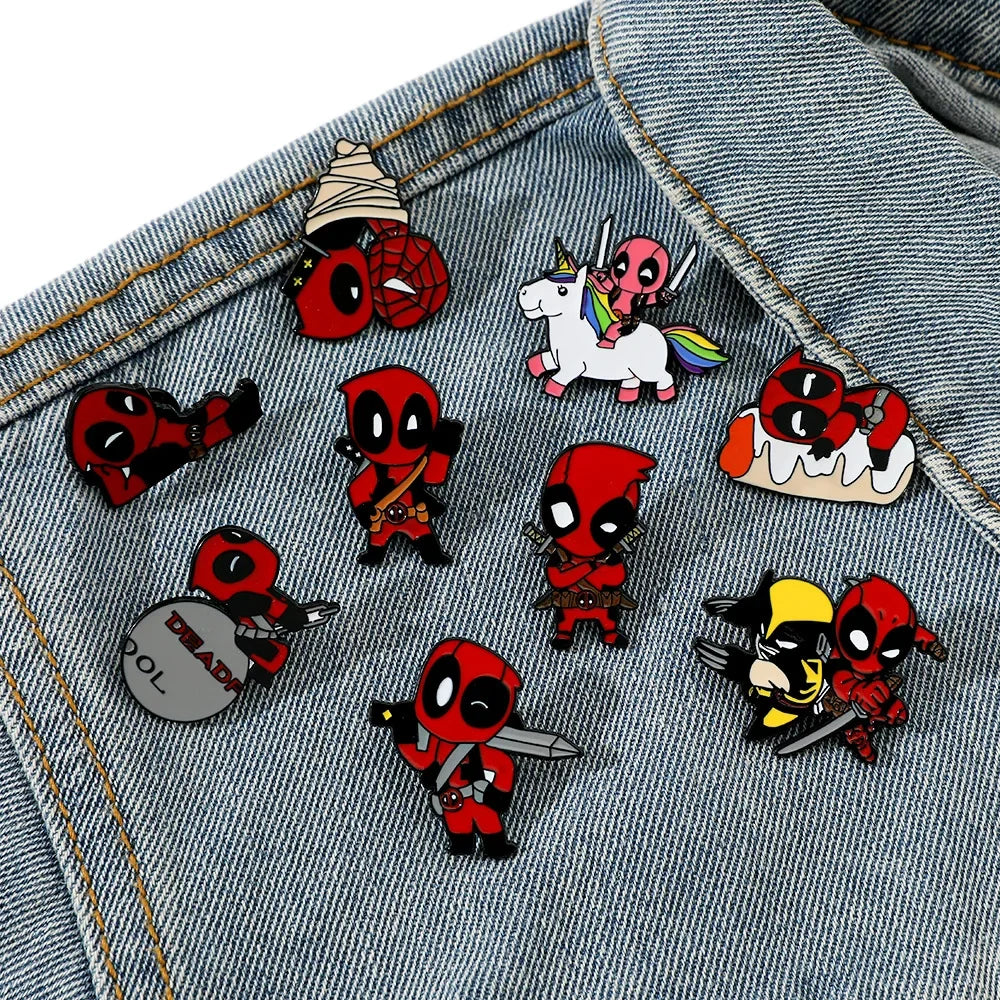 Deadpool and Wolverine Pins