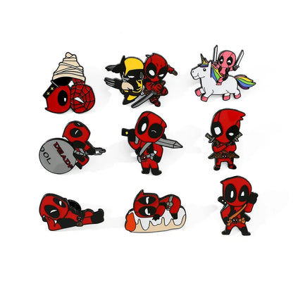 Deadpool and Wolverine Pins