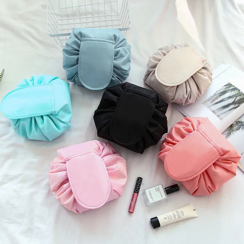 Drawstring Travel Makeup Storage Bag