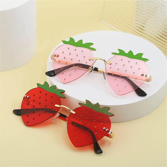 Unique Strawberry Sunglasses for Women/Men