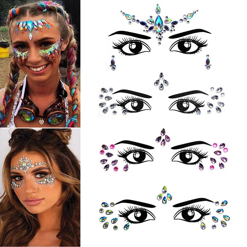 3D Face Gems for Festivals