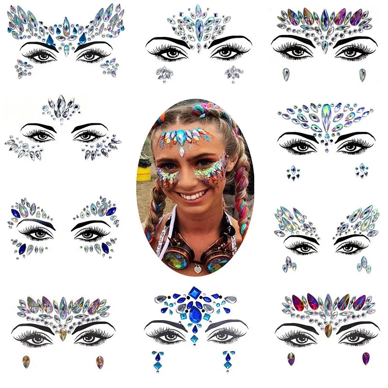 3D Face Gems for Festivals