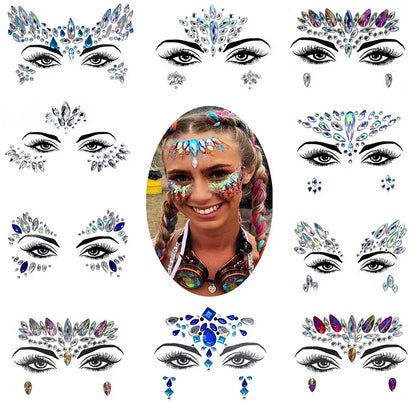 3D Face Gems for Festivals