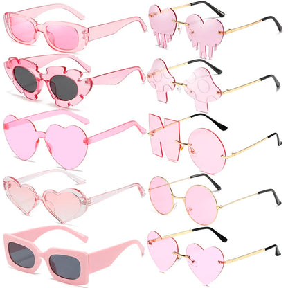 Pink Sunglasses Jelly Color