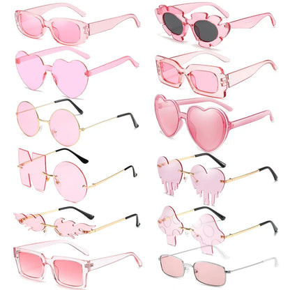 Pink Sunglasses Jelly Color