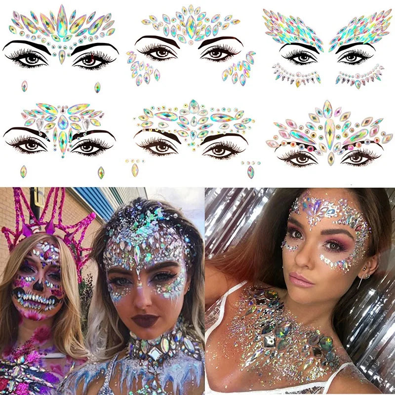 3D Face Gems for Festivals