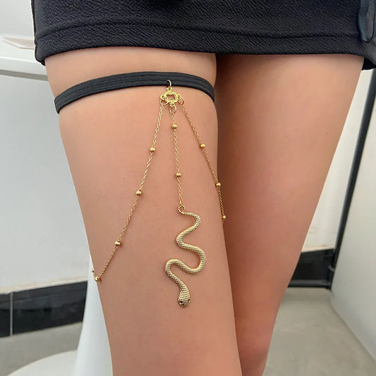 Leg Chain - Snake and Butterfly