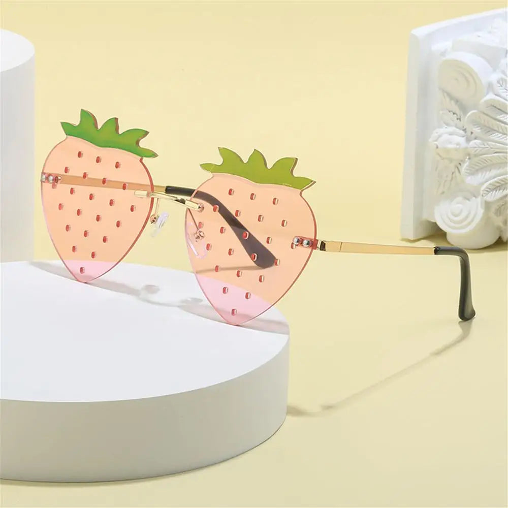 Unique Strawberry Sunglasses for Women/Men