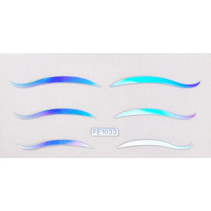 Reflective Eyeliner Stickers