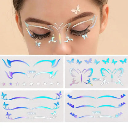 Reflective Eyeliner Stickers